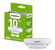 Лампа светодиодная T80 таблетка 10Вт 230В 4000К GX53 (LL-T80-10-230-40-GX53-G)