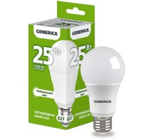 Лампа светодиодная A65 груша 25Вт 230В 4000К E27 (LL-A65-25-230-40-E27-G)