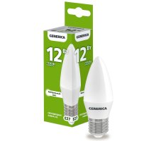 Лампа светодиодная C35 свеча 12Вт 230В 4000К E27 (LL-C35-12-230-40-E27-G)