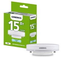 Лампа светодиодная T80 таблетка 15Вт 230В 6500К GX53 (LL-T80-15-230-65-GX53-G)