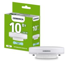 Лампа светодиодная T80 таблетка 10Вт 230В 6500К GX53 (LL-T80-10-230-65-GX53-G)